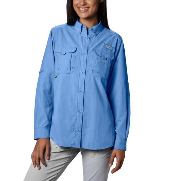 Columbia PFG Bahama Shirts White For Women's NZ27534 New Zealand